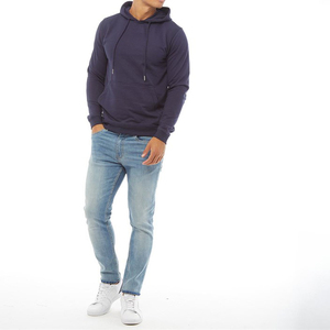 2025 Custom Embroidered 100% Cotton Athletic Hoodie Long Sleeves Loose <b>Mesh</b> Breathable Workout for Gym Fitness Performance - Product Image 6