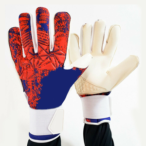 Gants de gardien de but de football, en cuir respirant antidérapant, avec sangle de poignet réglable, pour l'entraînement et les matchs, unisexe - Product Image 4