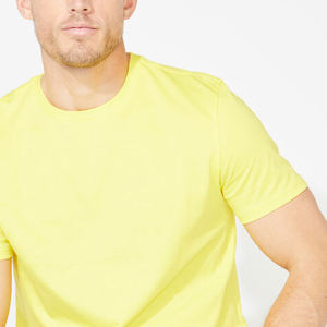 2025 Suministro directo de fábrica Ropa de hombre de alta calidad Camiseta de manga corta Estilo liso Ropa casual Camiseta con precio bajo - Product Image 2