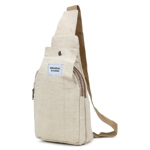 Mochila de Hombro Unisex 2022 con Diseño Geométrico Bohemio Multicolor, Tejida a Mano con Algodón Grueso, Cierre de Botón, Ideal para la Escuela - Product Image 2