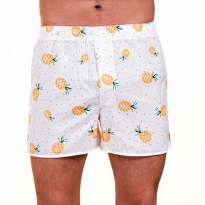 Bóxer de tela transpirable para hombre, ropa interior masculina con estampado a cuadros coloridos, pantalones cortos con patrón de impresión para adultos - Product Image 6