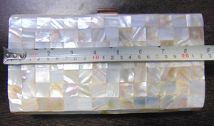 Pochette scintillante à perles, sac de mariée en acrylique, porte-monnaie en métal - Product Image 6