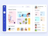 Perangkat Lunak Manajemen Kursus Pembelajaran Online Desain Situs Web yang Dapat Disesuaikan untuk Pendidikan Online yang Efisien