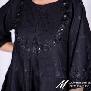 Colección de Verano Masoori para Mujer, Tela de Algodón con Bordado a Mano y Espejo, Servicio OEM Indio-Pakistaní - Product Image 1