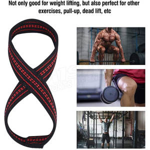 Figura personalizada de Deadlift para gimnasio, levantamiento de pesas de alta resistencia, 8 correas de muñeca, figura personalizada de fábrica, 8 formas - Product Image 6