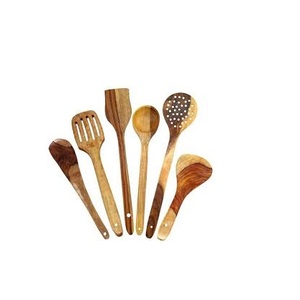Cuillère de service de cuisine de la meilleure qualité support en bois ensemble de cuisine avec poli à la main et hôtel - Product Image 5