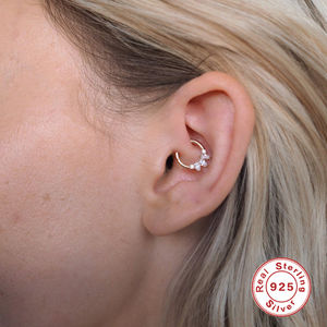 ROXI ห่วงหูจมูก,เครื่องประดับเจาะกระดูกอ่อนของร่างกายกำไลจมูกแหวนจมูกต่างหู - Product Image 5