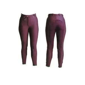 Full Seat leather riding breeches.