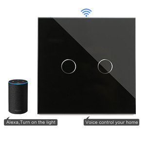 Công Tắc Thông Minh Làm Việc Với Công Tắc Đèn WiFi Kính Công Tắc Cảm Ứng Thông Minh Hiện Đại Thiết Bị Gia Dụng Thông Minh <span class=keywords><strong>PCB</strong></span> - Product Image 4