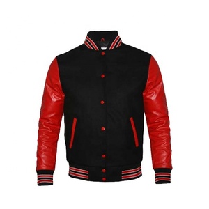 Mens Varsity College Baseball Jacket Buttons Oversize Embroidery Chenille Graphic Long Sleeve Sweatshirt Coat Top Waterproof - Product Image 2