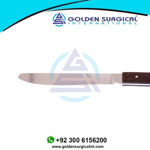 มีดผ่าตัดพร้อมด้ามไม้ ด้ามจับใบมีด เครื่องมือผ่าตัดทางการแพทย์ - Product Image 3