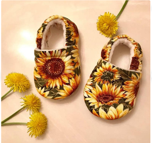 Factory Wholesale Custom Colors Natural Sheepskin Warm Wool Casual Shoes <b>Booties</b> Floral Design for Newborn <b>Babies</b> - Product Image 3