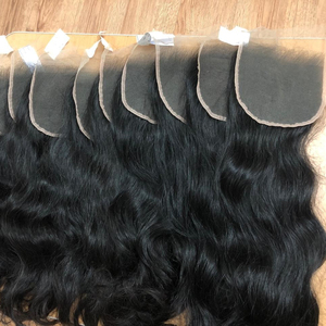 วิกผมมนุษย์ลูกไม้ด้านหน้านุ่มเรียบหยักลึกลูกไม้ด้านหน้าวิกผมต่อบราซิลลูกไม้โปร่งใส HD สวิส - Product Image 2