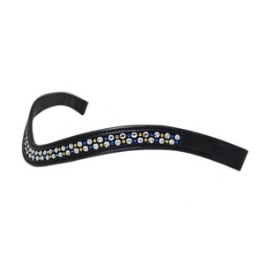 บราวน์ลายคลื่นส่องแสงเป็นประกายวิบวับสำหรับม้าผลิตภัณฑ์ม้าระดับพรีเมียม - Product Image 1