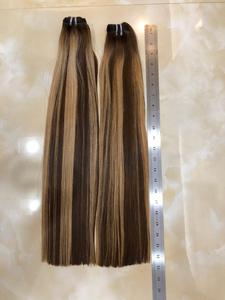 Extensions de cheveux humains piano couleur claire haute qualité 100% cheveux bruts vietnamiens prix de gros - Product Image 4