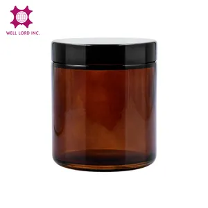 Bestseller Body Butter Bodylotion Verpakking Lege 100Ml Glazen Pot Huidverzorging Verpakking