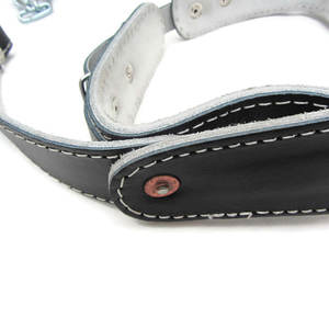 Cinturón de Entrenamiento Ajustable de Cuero Genuino para Gimnasio, Fitness, Culturismo, Levantamiento de Pesas, Soporte Lumbar para Entrenamientos Pesados - Product Image 4