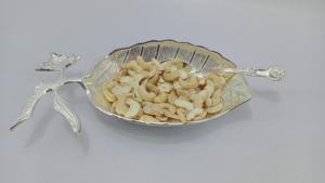 Tazón de servicio Chapado en plata con forma de Mango, artículo de decoración para el hogar y la Mesa, artículo de regalo, respetuoso con el medio ambiente, plato de plata - Product Image 6