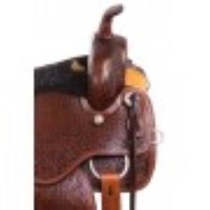 Selles de type anglais en cuir véritable durable de qualité supérieure ensemble de matériel d'équitation Western Horse Tack - Product Image 5