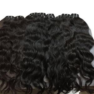 Venta al por mayor 100% Extensiones de Cabello Humano Remy Indio Crudo Cutícula Alineada Visón Brasileño Pelo Liso 3 Paquetes Cierre Frontal de Encaje - Product Image 1