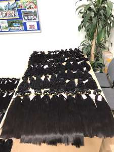 Alta calidad vietnamita doble de la trama de la máquina del pelo humano de Remy de la virgen de la extensión paquetes en precio al por mayor - Product Image 5