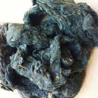 ผ้าใยฝ้ายสีฟ้าเส้นใยฝ้ายรีไซเคิลของเสียจากผู้ผลิตในเวียดนามเอมี่ - Product Image 2