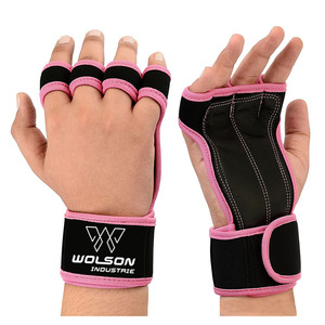 Women's Lightweight Breathable <b>Silicone</b> Gym <b>Gloves</b> Custom Logo Adjustable Weight Lifting <b>Gloves</b> Hot Selling Product - Product Image 4