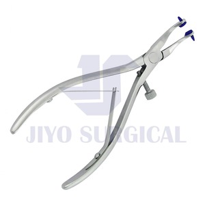 สแตนเลสเยอรมันมืออาชีพทันตกรรมมงกุฎRemover Gripper 6 นิ้วคีมมุมคีมผ่าตัดด้วยซิลิโคนที่ถอดเปลี่ยนได้