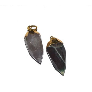 Colgantes de gota de amatista facetada de alta calidad, piedras preciosas naturales exclusivas para la venta - Product Image 1