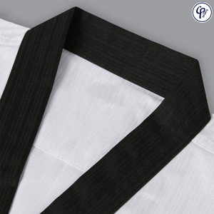 Uniforme de Karate para artes marciales, cordón elástico para niños y adultos, ligero, para estudiante, con cinturón - Product Image 4