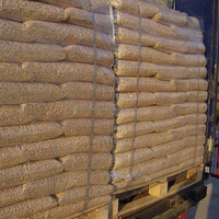 Granulés de bois de qualité supérieure en chêne/pin, bâtonnets de 6 mm, 8 mm, longueur 20-40 mm, humidité 6,29 %, teneur en cendres 0,43 %, sacs de 15 kg