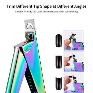 Cortador de puntas acrílicas para manicura profesional, pedicura - Product Image 6