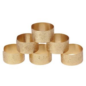 <b>Indian</b> Stylish Metal Napkin <b>Ring</b> Best Quality Eco-Friendly Table Decorative Wholesale Napkin <b>Ring</b> for Stylish Table Settings - Product Image 1