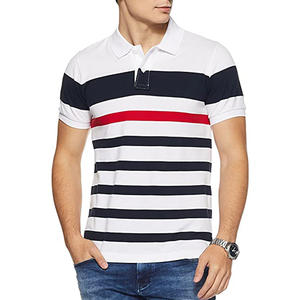 Polo informal liso con logotipo personalizado para hombre, camisa masculina de alta calidad, venta al por mayor - Product Image 4