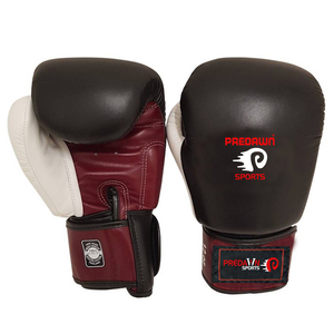 Pro Training Comfortable Professional Custom Logo Boxing Gloves Custom Sparring Cowhide Leather Boxing Gloves for Men - Product Image 3