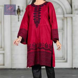Kurti en coton brodé de haute qualité, vêtements traditionnels indiens, designs pour occasions spéciales, salwar pour adultes, été - Product Image 4