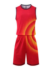 Uniforme de fútbol para niños, ropa deportiva transpirable y seca para verano, con pantalones cortos y sin mangas - Product Image 5