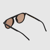 Nouvelle collection de lunettes de soleil polarisées en métal avec monture en acétate Mazzucchelli effet écaille de tortue, protection UV400, avec boîte