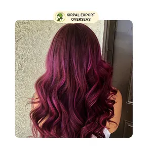 Produsen Distributor Bubuk Warna Rambut Henna Shift Burgundy Triple Halus