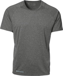 เสื้อยืดฟิตเนสแบบแห้งไม่มีลาย200gsm กีฬาลูกเรือ - Product Image 4