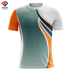 Offre Spéciale Top Meilleure Vente Usine Meilleur Prix Nouveau Personnalisé Sublimé Numérique Impression Fantaisie Double Piqué Nouveau Hommes Football Jersey - Product Image 5