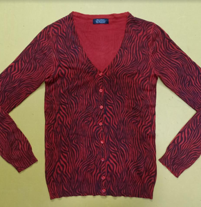 เสื้อผ้าแบรนด์หรู ป้ายแบรนด์ดัง เสื้อคลุมคาร์ดิแกนแขนยาว คอวี สไตล์ลำลอง ติดกระดุม สำหรับผู้หญิง สินค้าสต็อกจากบังกลาเทศ - Product Image 1