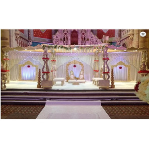 Special Wedding Wooden Mandap for sale London Modern asian wedding mandap Outdoor Wedding Wooden Mandap Decoration SwitzerlandUK - Product Image 1