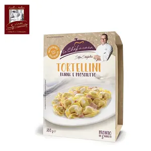 300 G Tortellini Ham And Cream Frozen Ready To Eat Meal Giuseppe Verdi Selection GVERDI Made In Italy