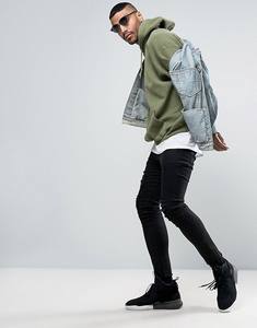 OEM de alta calidad al por mayor Boxy Basics sudaderas con capucha de los hombres Streetwear 100% algodón personalizado Puff impreso Logotipo de gran tamaño hombre Sudadera con capucha - Product Image 4