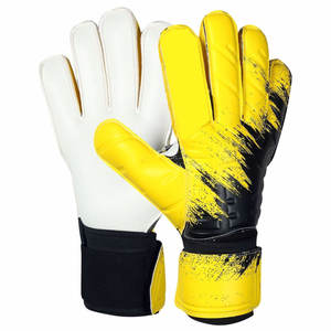 Gants de gardien de but de sport en latex de caoutchouc avec logo personnalisé de haute qualité gants de gardien de but professionnels jeunes adultes pour le football de football - Product Image 6