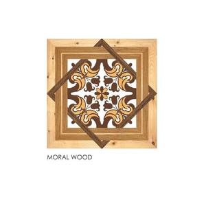 สีเทาอ่อน ดีไซน์สีขาว กระเบื้องปูพื้นพอร์ซเลนขัดเงาเซรามิก 40x40ซม - Product Image 3