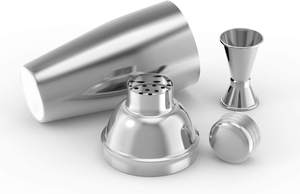 15 Pièces Mixologie Barman Kit Bar Tool Set Barware Set Boston Shaker Set Bar Accessoires - Product Image 2