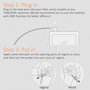 PR-06A EMS Muscle Stimulator for Kegel <b>Exercise</b> 1-Year Warranty Class II Instrument - Product Image 4