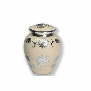 White Black & Gold Crematorium Urns ชุดคุณภาพสูง Keepsake Cremation Urn ออกแบบยอดนิยม Brass Cremation Urn สำหรับ Pet - Product Image 5